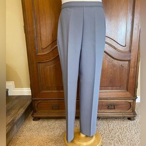 Vintage Bend Over Pants Polyester Slacks Vintage Gray/Blue Size 16